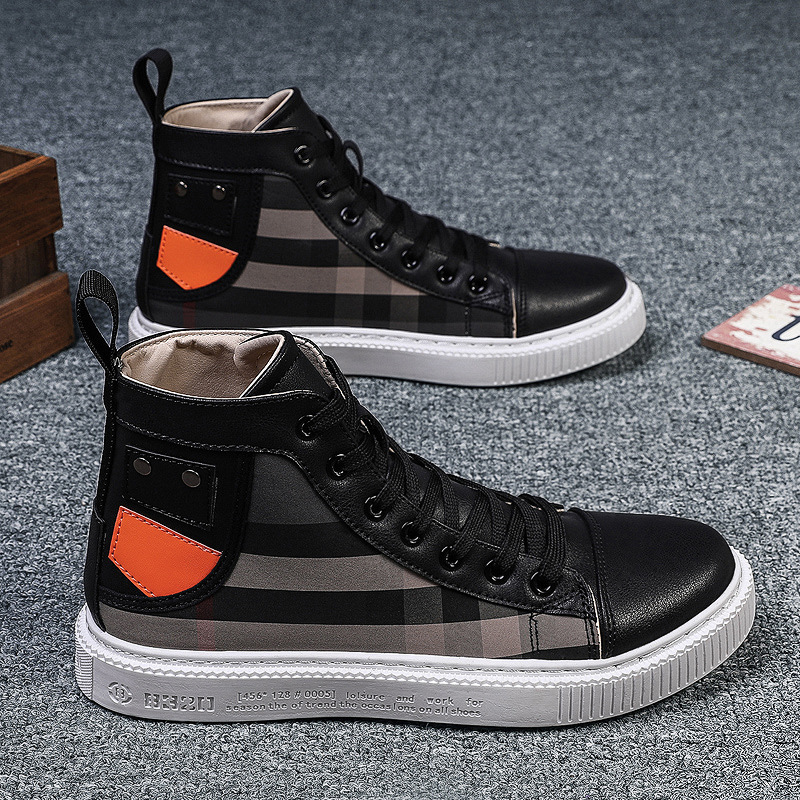 Title 5, Korean Style All-match Mid-high Top Sneakers