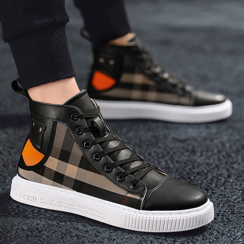 Title 4, Korean Style All-match Mid-high Top Sneakers