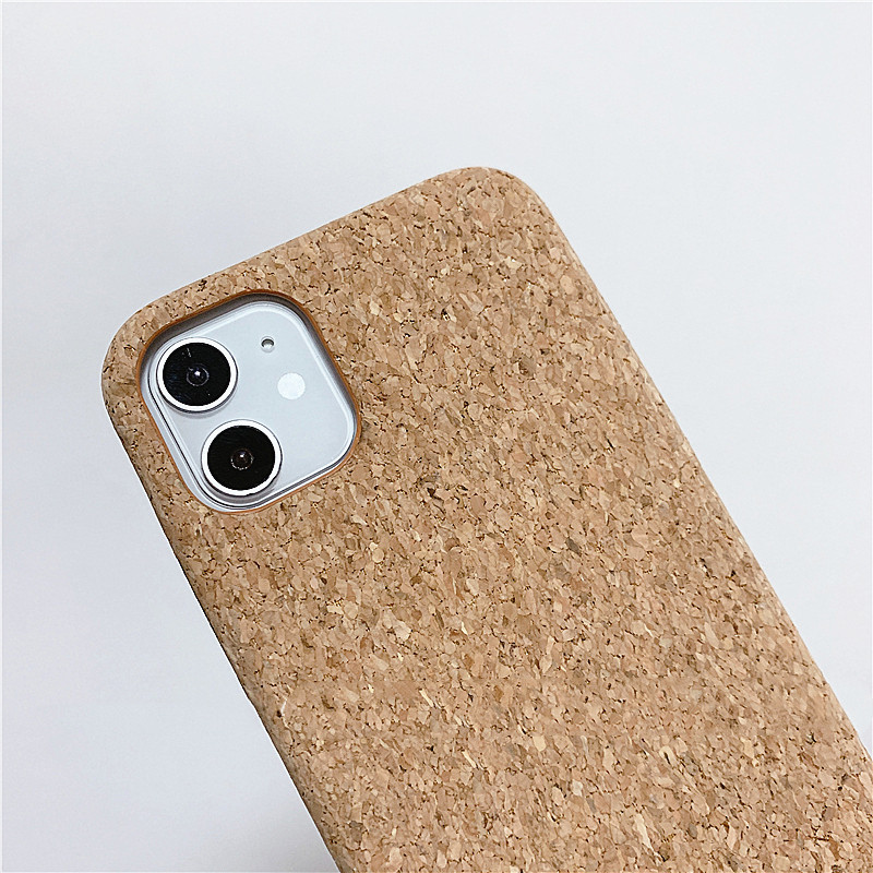 Compatible with Apple , Creative Solid Wood Shavings Mobile Phone Case Ultra-thin