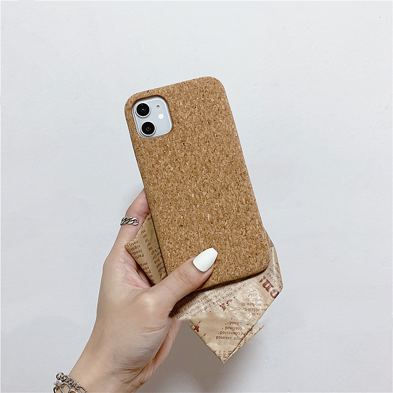 Compatible with Apple , Creative Solid Wood Shavings Mobile Phone Case Ultra-thin - Image 2