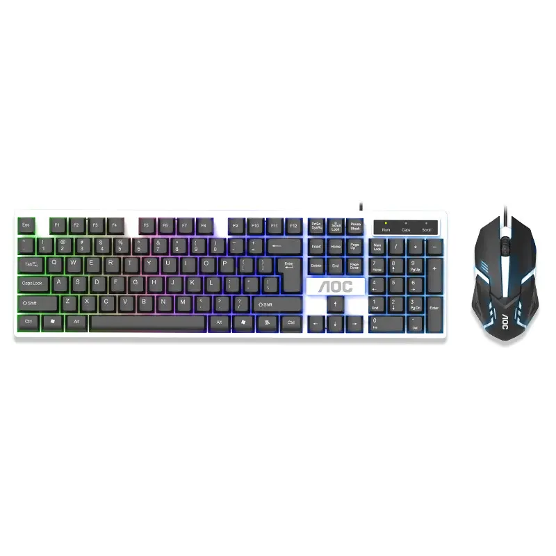 Manipulator Game Glow Keyboard and Mouse Set