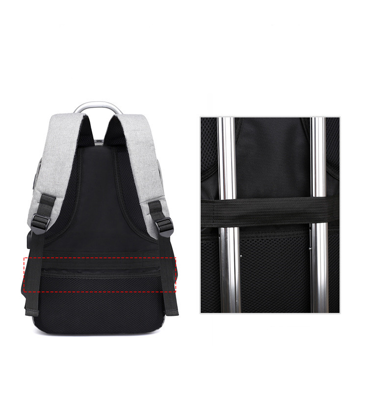 Trendy Schoolbag British Business Backpack Men's Casual Outdoor