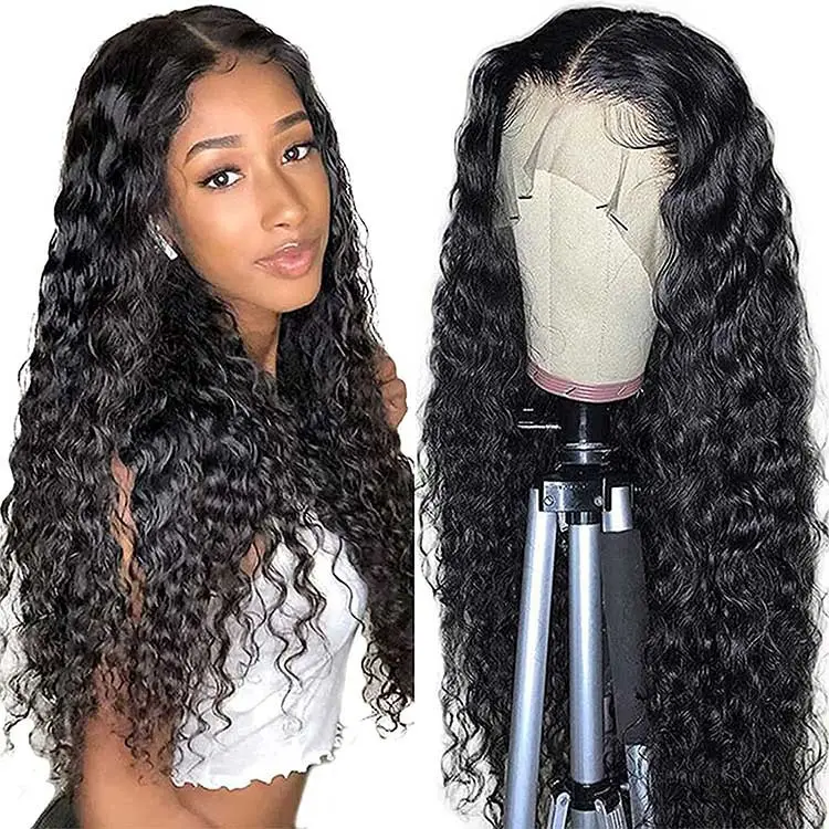 Human Hair With Small Curly And Long