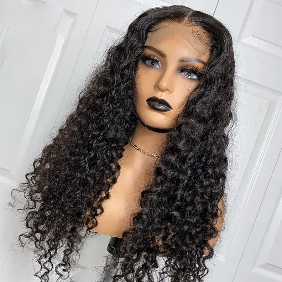 Human Hair With Small Curly And Long
