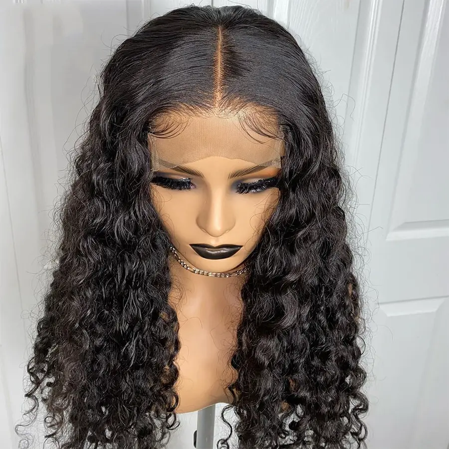 Human Hair With Small Curly And Long
