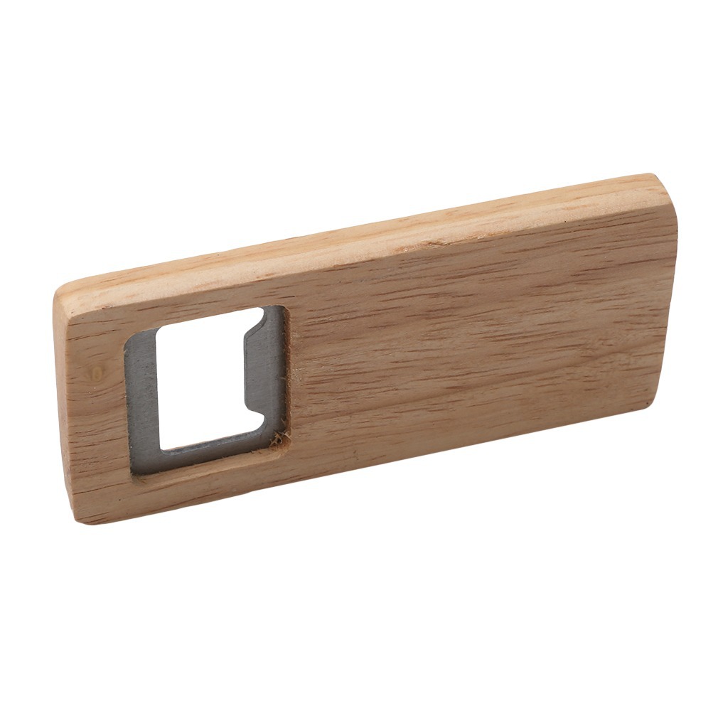 Title 2, Beer Opener Square Cap Opener Wooden Bottle Opener