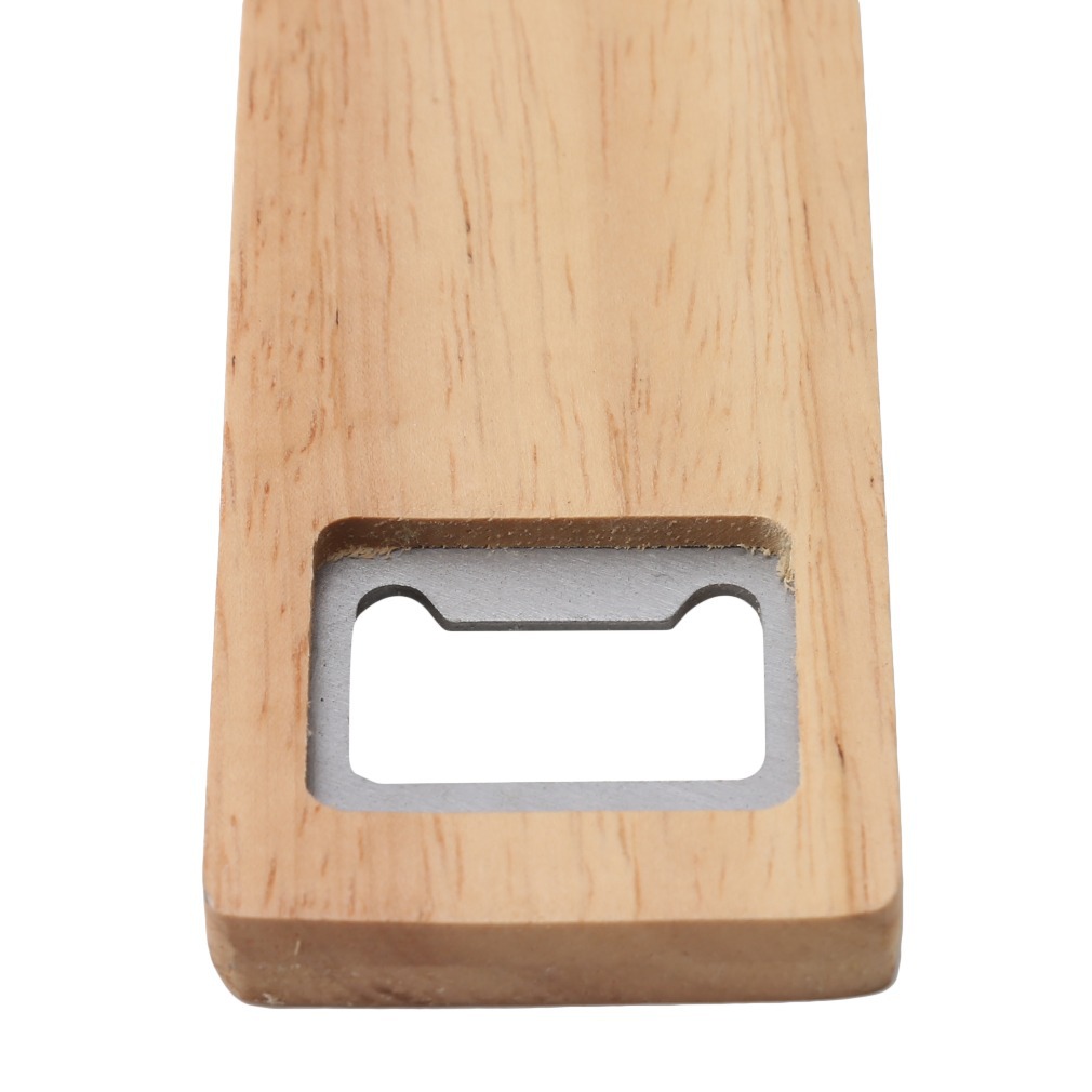 Title 1, Beer Opener Square Cap Opener Wooden Bottle Opener