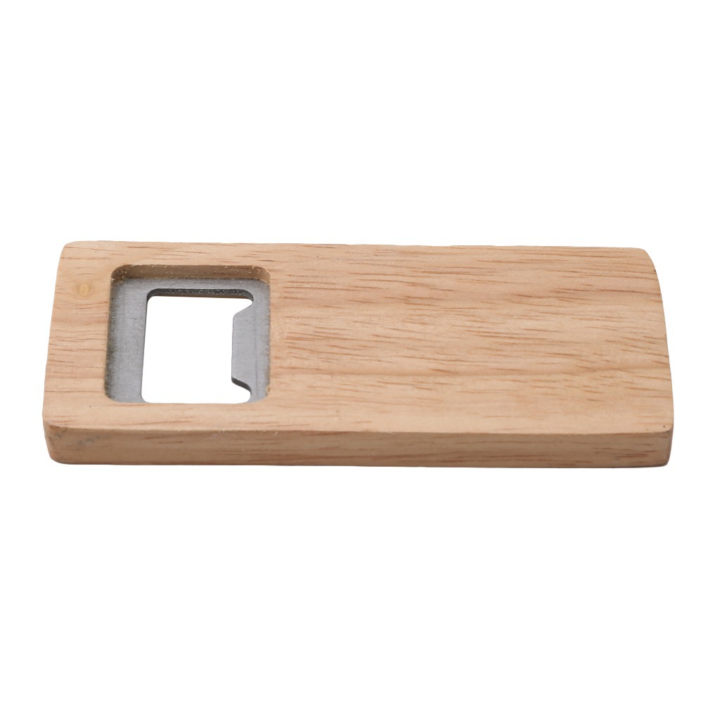 Title 5, Beer Opener Square Cap Opener Wooden Bottle Opener