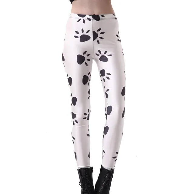 Printed fitness leggings ladies - 5-L