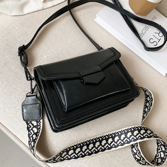 New Western Style Casual Messenger Bag Black - Shop at LoveMi