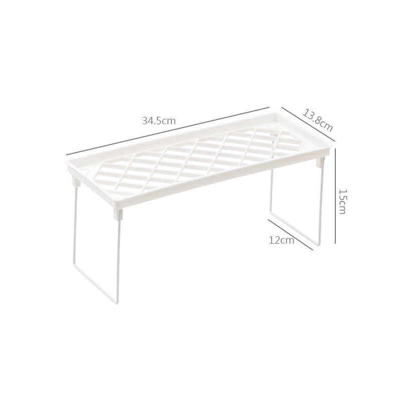 Title 2, White Table Sundries Item Rack Storage Rack