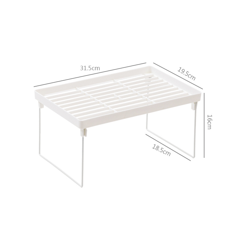 Title 5, White Table Sundries Item Rack Storage Rack