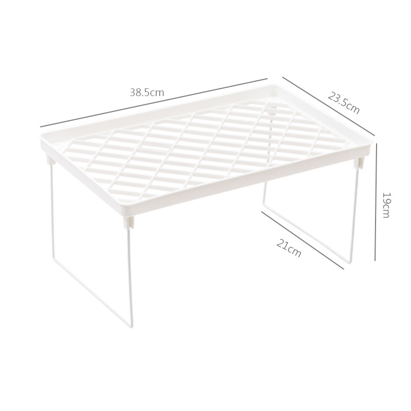 Title 6, White Table Sundries Item Rack Storage Rack