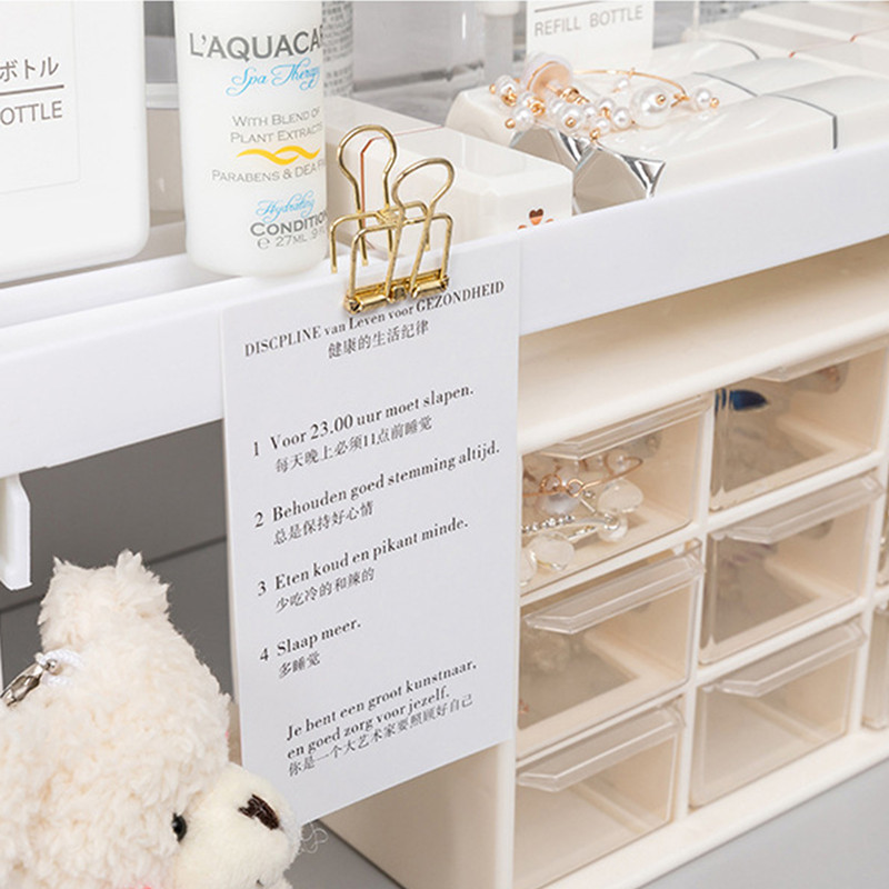 White Table Sundries Item Rack Storage Rack