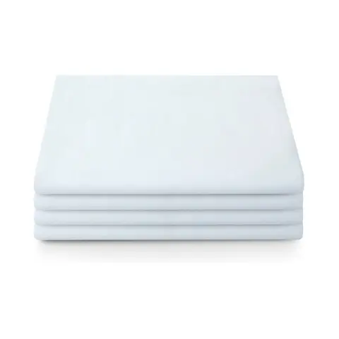 Standard White Bed Pure Bed Sheet Cotton Single Bed