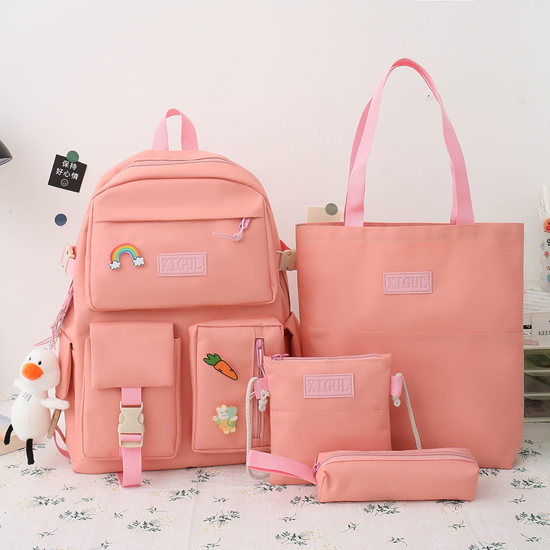 Title 5, Koreanischer Harajuku-Studentenrucksack für Damen