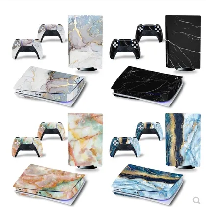 New White Playstation 5 Stickers Vinyl Decals PS5 Disk Skins Console Controllers – image 5