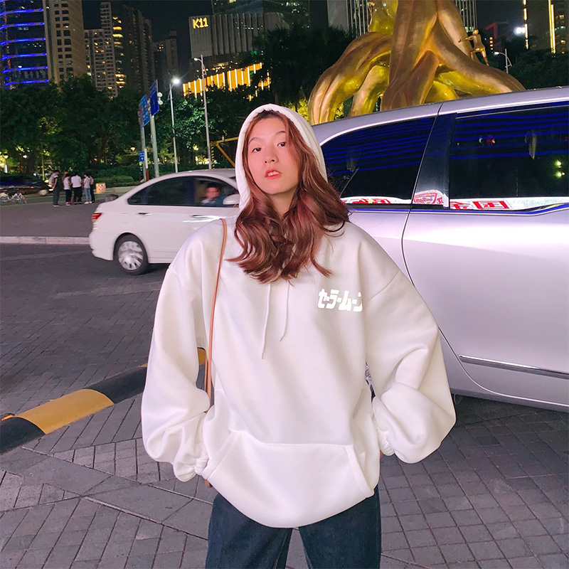 Sailor Moon Reflective Sweatshirt Girl Student Autumn And Winter