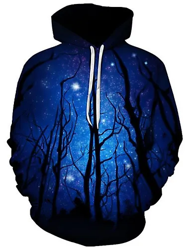 Women's Leaf 3D Digital Print Hoodie Sweatshirt - Shop at LoveMi