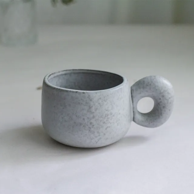 Nordic Mark Cup Japanese Style Big Belly Cup Grey - Shop at LoveMi