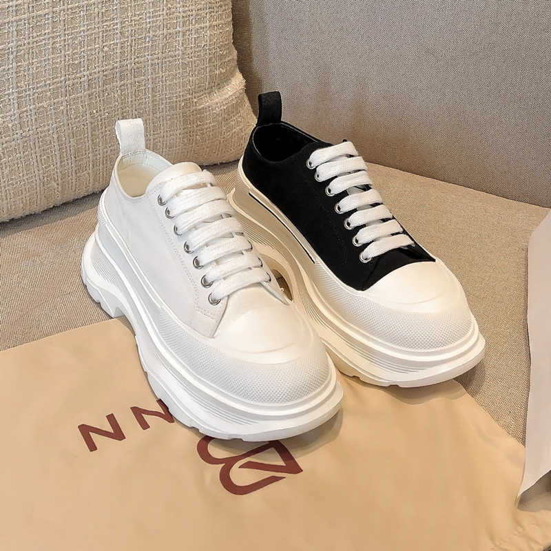 Canvas Shoes Women Casual Korean Style Net Red Breathable Street Clapper Shoes