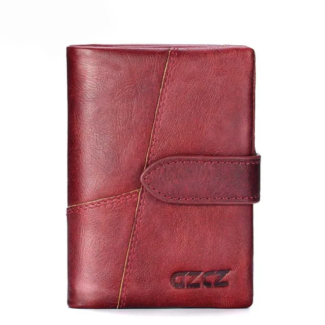 Leather Long Stitching Clutch Multifunctional Casual Wallet - Shop at LoveMi