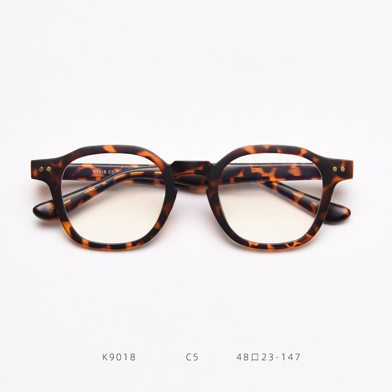 Title 6, K9018 Korean Square Myopia Glasses Frame