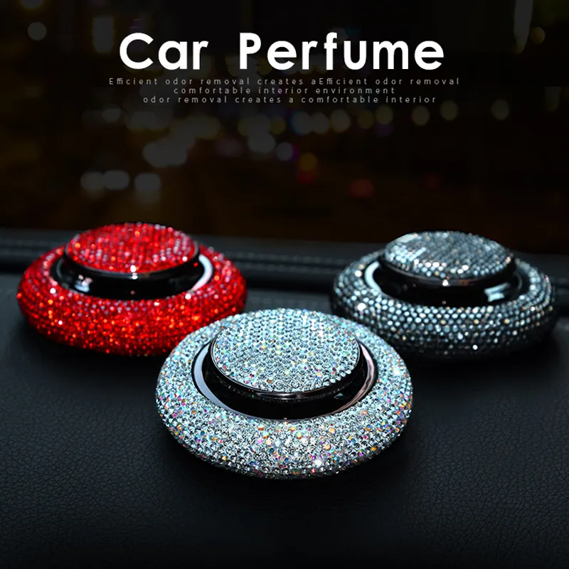 Crystal Diamond Car Air Freshener Perfume Accessories Car Decoration
