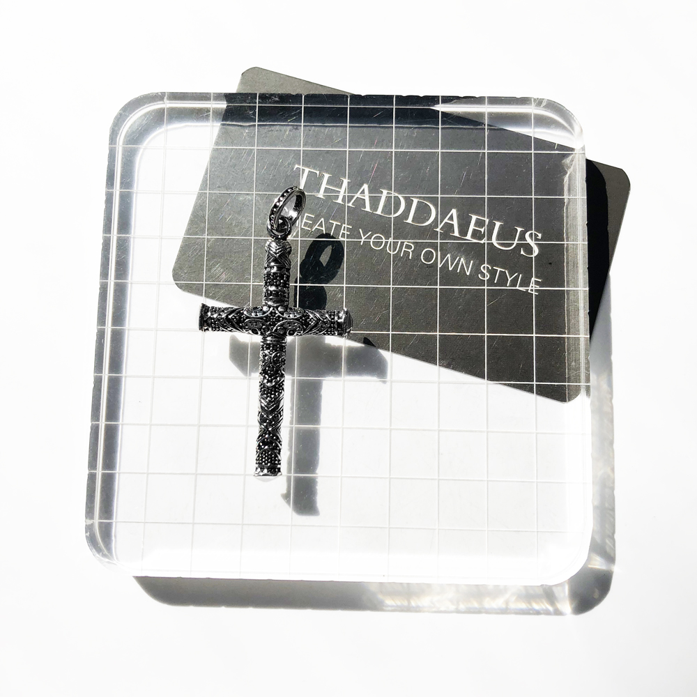 Cross Pendant New Fashion Retro Same Style Suitable Necklace