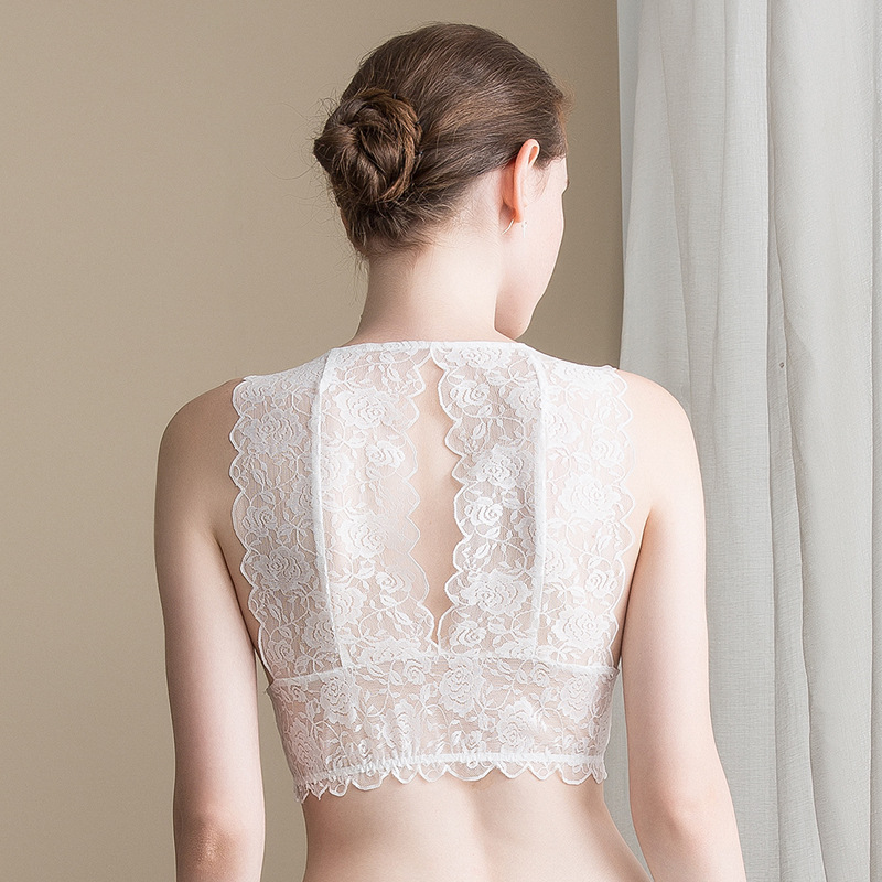 Title 2, Lace Beautiful Back Anti-Glare Short Underwear