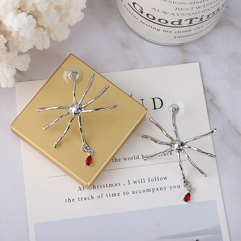 Title 4, Personality Geometric Irregular Earrings