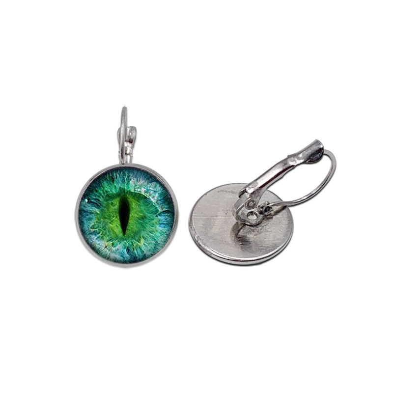 Longan Time Gem European and American Earrings