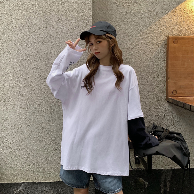 Title 1, Korean Style Student Shirt Fashion All-Match Lo...