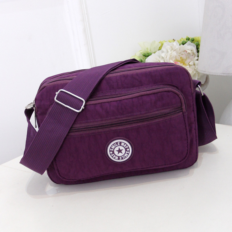 Title 1, Womens Waterproof Nylon Messenger Bag Everyday...