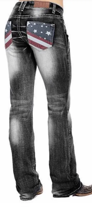 Slim And Slim Jeans In Large Sizes Black - Shop at LoveMi
