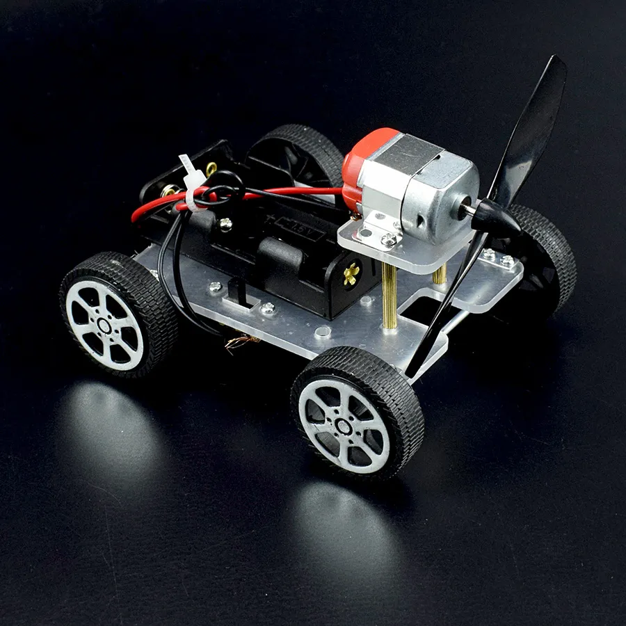 Wind Car Diy Electronic Kit Science Toys Children's Educational Toys Experiment Creative Invention Toys – image 3
