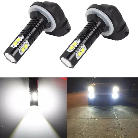 Car LED Fog Light 10SMD High Power Car Black