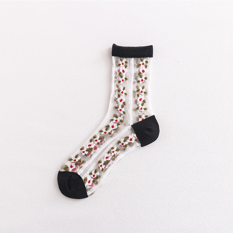 Transparent Socks Women's Tube Socks