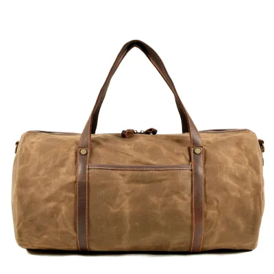 European And American Retro Foldable Travel Bag Portable Large-Capacity Waterproof Gym Bag Large-Capacity Leisure Outdoor Shoulder Bag