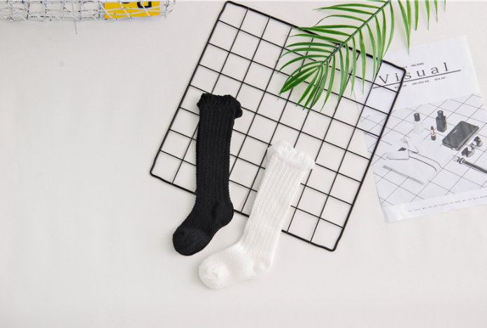 Medium and Small Children's Tube Socks Baby Mesh Mosquito Socks