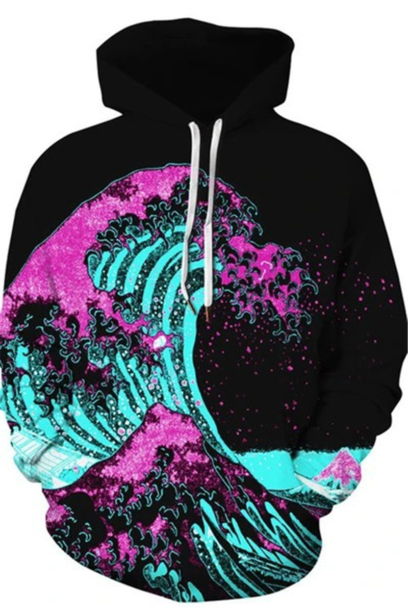 Cute Gentle Dog Men and Women 3D Pullover Hooded Sweater