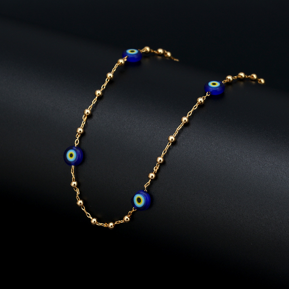 Luck Eye Necklace Female Ins Simple Necklace