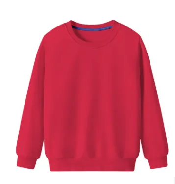 Customized Spring And Autumn Solid Color Thin Sweater With Round Neck And Long Sleeves Red - Shop at LoveMi