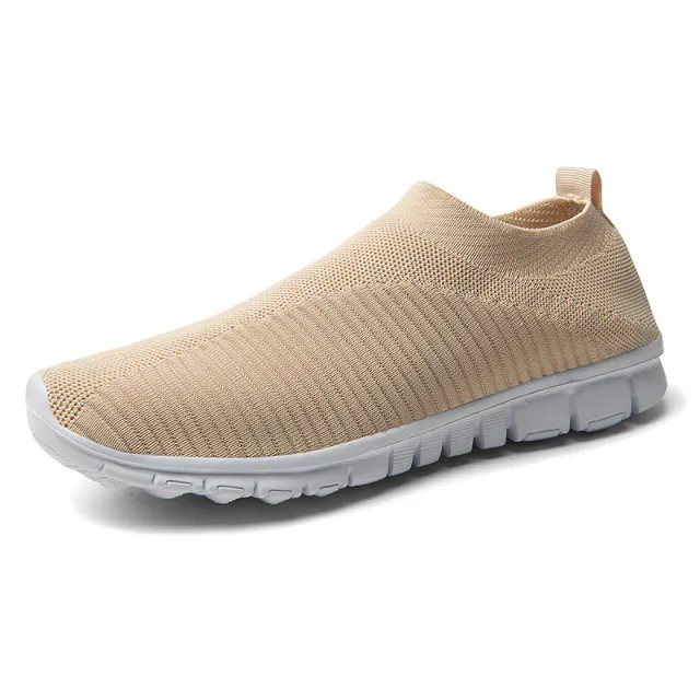 Breathable All Match Sneaker Cover Foot Non Slip Shoes Beige - Shop at LoveMi