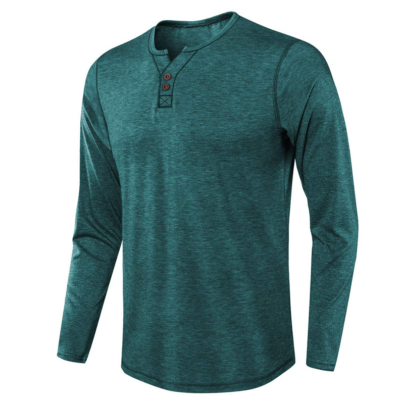 T-Shirt Long-Sleeved Solid Color Base Shirt