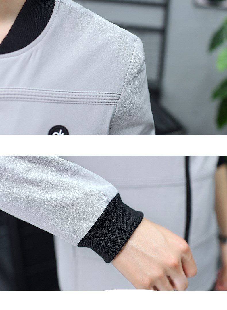 Casual Men's Youth Workwear Plus Size Jacket