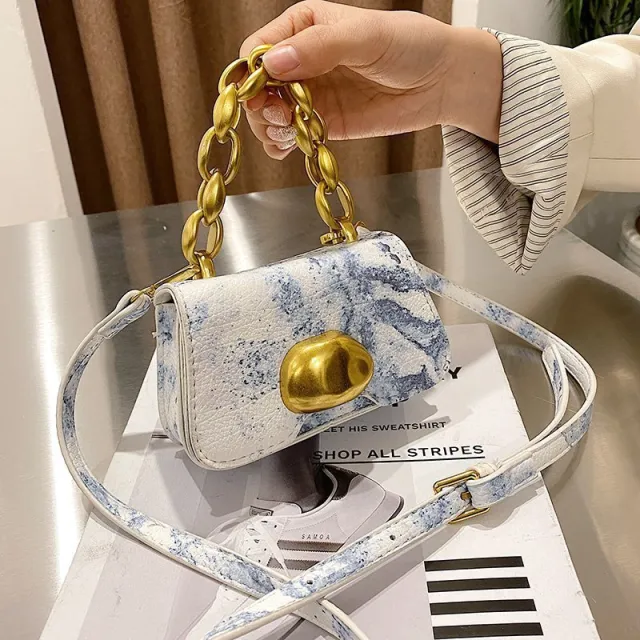 Fashion Chain One Shoulder Small Square Bag White - Shop at LoveMi