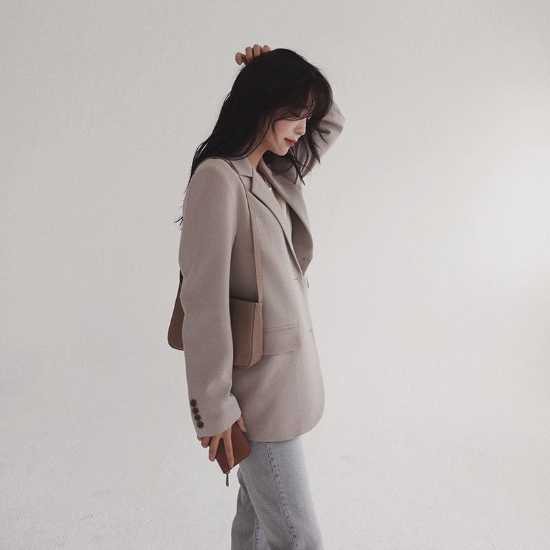 Korean Version Of The Student Body Slimming Long-Sleeved Jacket Professional Women