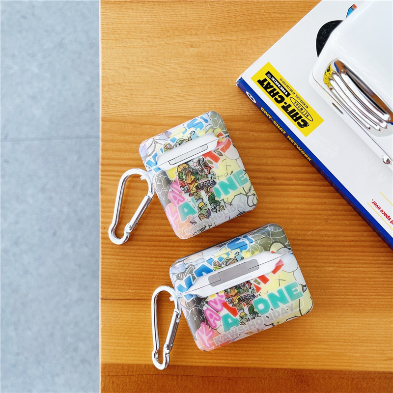 Compatible with Apple, Compatible with Apple , Bluetooth Wireless Earphone Cover 2 3 Generation Square Protective Shell Soft Tide - Image 4