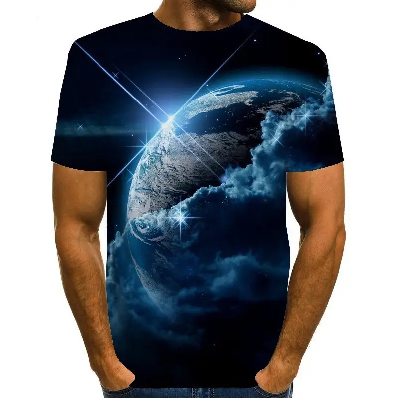 Digital Printed Men's T-Shirt